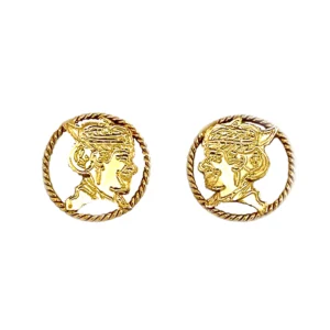 Boucle d'Oreille Cayennaise Encerclée