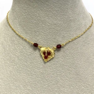 Collier Feuille de Vigne