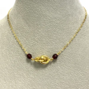 Collier Forçat Grenats