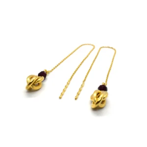 Chaînette Forçat Grenat