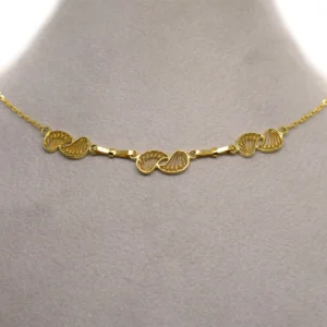 Collier Palmes Filigranées