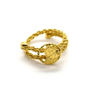 Bague torsadée carte Guyane