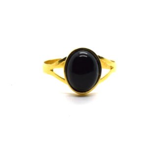 Bague Agate Noire